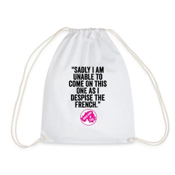 Sister Michael Derry - Drawstring Bag - white - Front