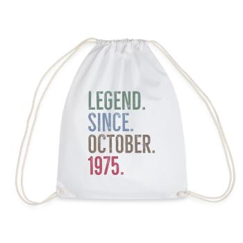 Légende depuis octobre 1975 - Sac de sport léger - blanc - Devant
