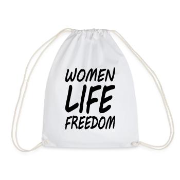 Women life freedom - Sac de sport léger - blanc - Devant