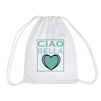 CIAO BELLA - Turnbeutel - Weiß - Vorne