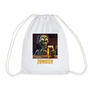 Zombier - Turnbeutel - Weiß - Vorne