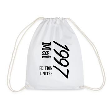 Limited Edition May 1997 - Drawstring Bag - white - Front