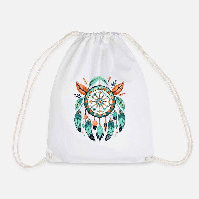 Attrape-rêves - Sac de sport léger - blanc