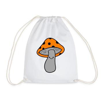 Pilz Champignon - Sac de sport léger - blanc - Devant