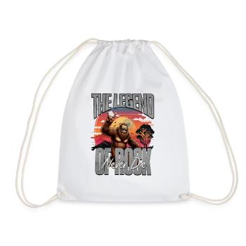 Bigfoot - La légende du rock ne meurt jamais - Sac de sport léger - blanc - Devant
