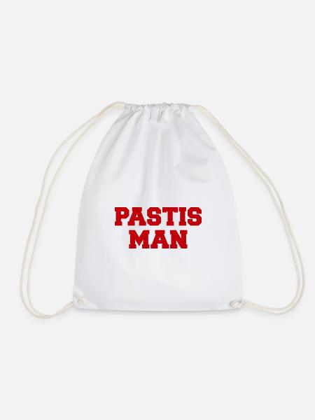 Pastis Man - Turnbeutel - Weiß