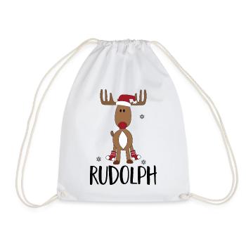 Noël - Sac de sport léger - blanc - Devant