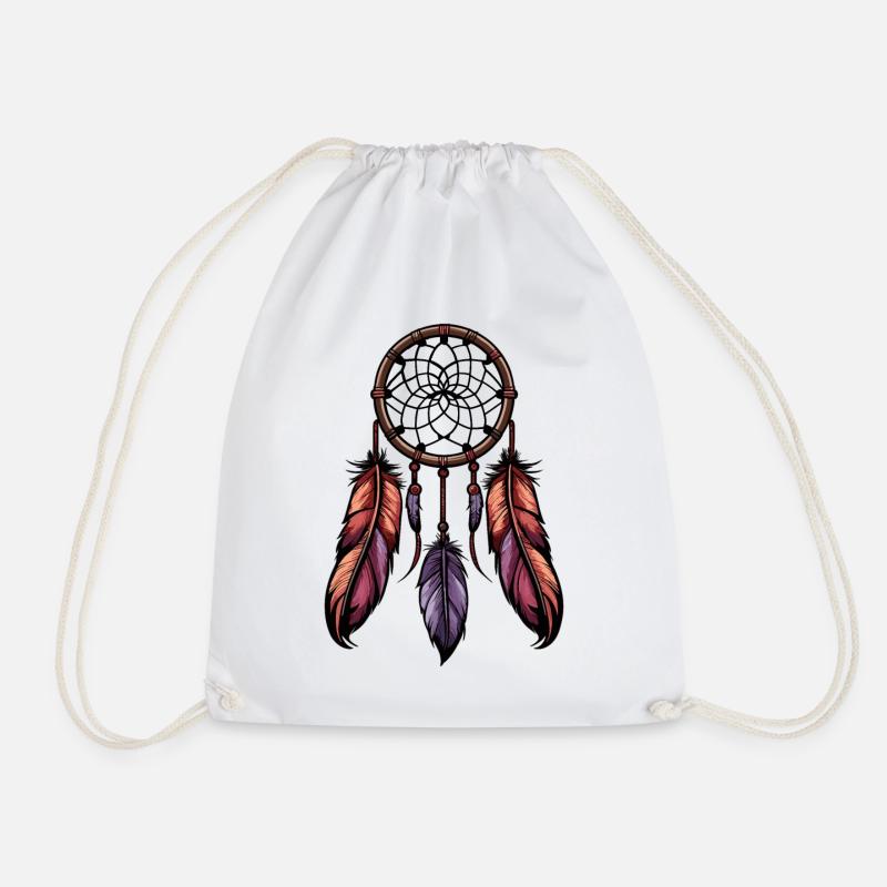 Attrape-rêves - Sac de sport léger - blanc