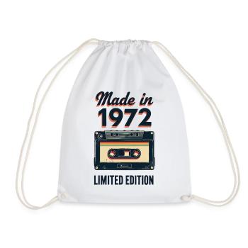 Produit en 1972 – Édition limitée - Sac de sport léger - blanc - Devant