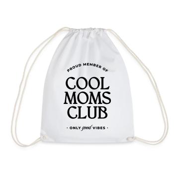 Cool Moms Club - Turnbeutel - Weiß - Vorne