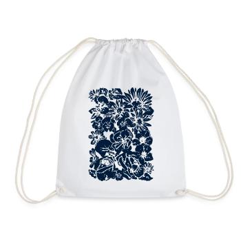 GARDEN - Drawstring Bag - white - Front