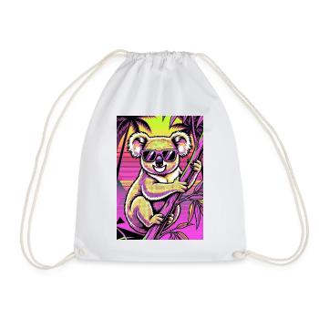 Koala - Turnbeutel - Weiß - Vorne