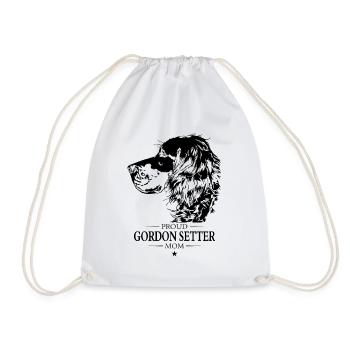 Gordon Setter Mom Hunde Hund Wilsigns - Turnbeutel - Weiß - Vorne