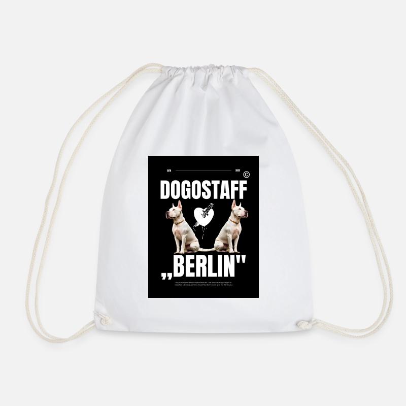Dogostaff Berlin Duo - Drawstring Bag - white