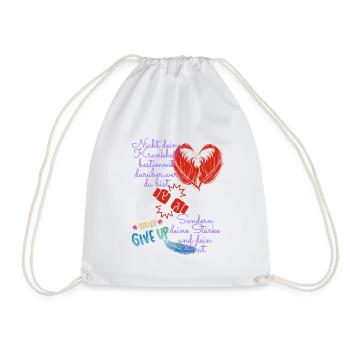 Kampf gegen Krankheiten - Turnbeutel - Weiß - Vorne