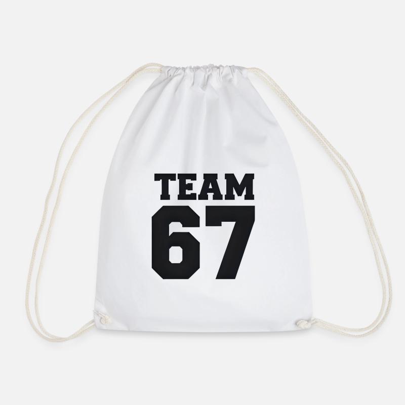 Team 67 - Turnbeutel - Weiß