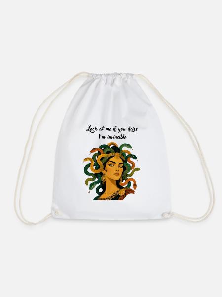 Medusa-Mythologie - Turnbeutel - Weiß