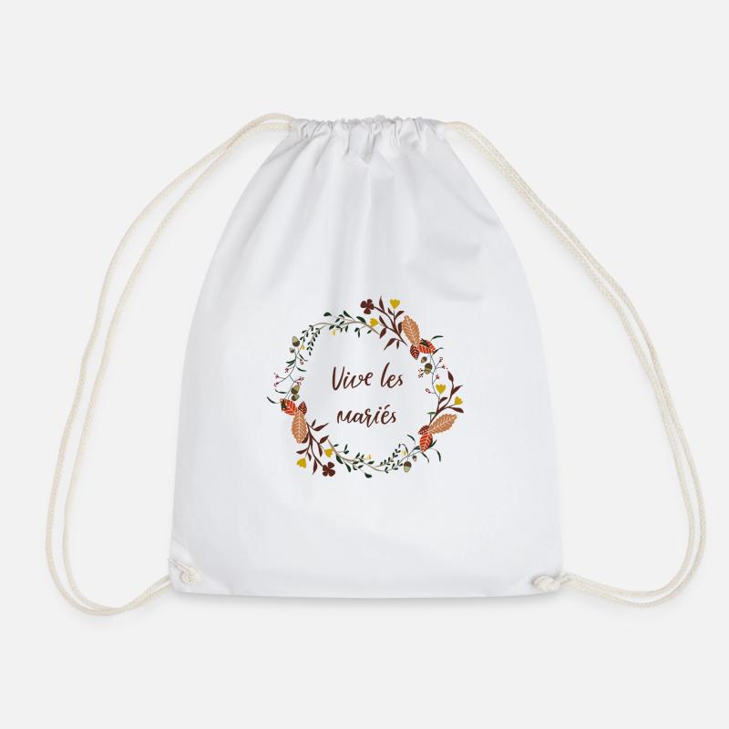 Vive les mariés - Sac de sport léger - blanc