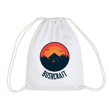 Survie en bushcraft - Sac de sport léger - blanc - Devant