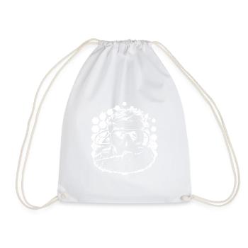 Plongée Libre Plongée Scuba Diver - Sac de sport léger - blanc - Devant