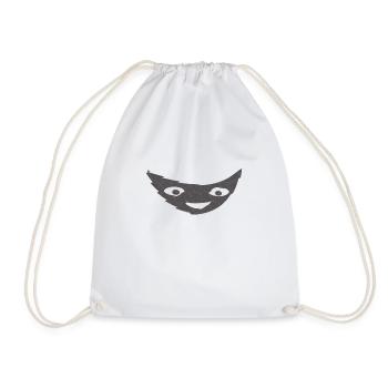 mask - Turnbeutel - Weiß - Vorne