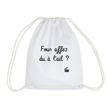 Fous affez du à l'ail ? La Septième Compagnie - Sac de sport léger - blanc - Devant