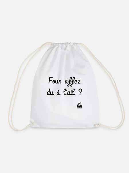Fous affez du à l'ail ? La Septième Compagnie - Sac de sport léger - blanc