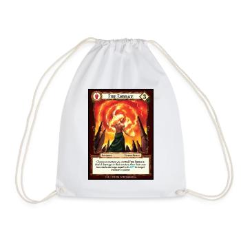 Fire Embrace - Turnbeutel - Weiß - Vorne