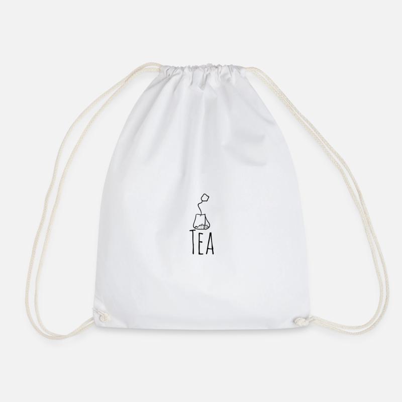 Tea - Drawstring Bag - white
