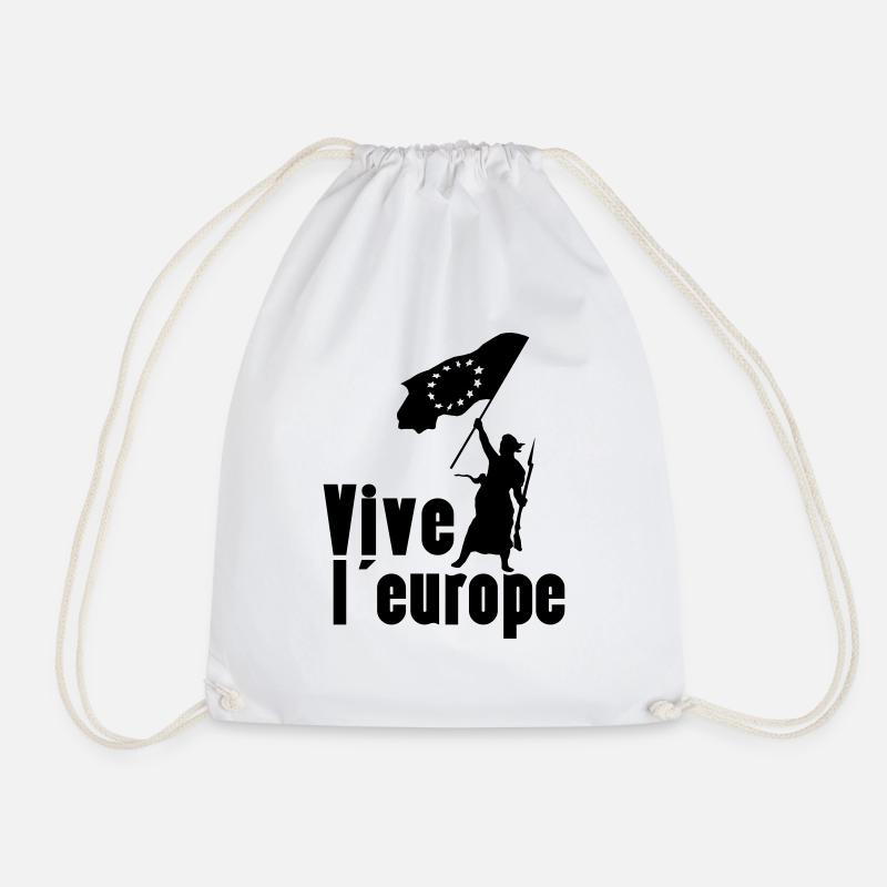 Vive l´europe - Turnbeutel - Weiß