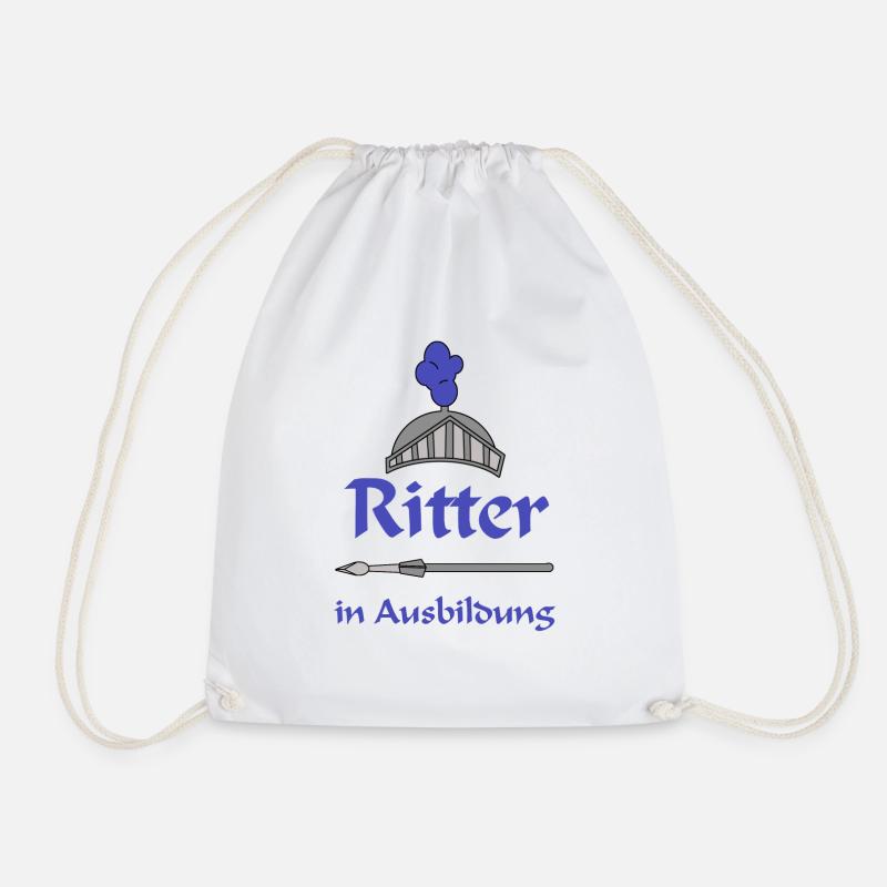 Ritter - Turnbeutel - Weiß
