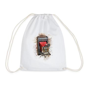 Caméra - Sac de sport léger - blanc - Devant