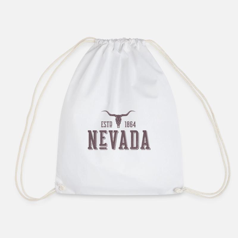 Nevada State Bundesstaat Nevada Staat Nevada - Turnbeutel - Weiß
