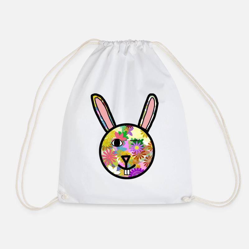 The Easter - Drawstring Bag - white