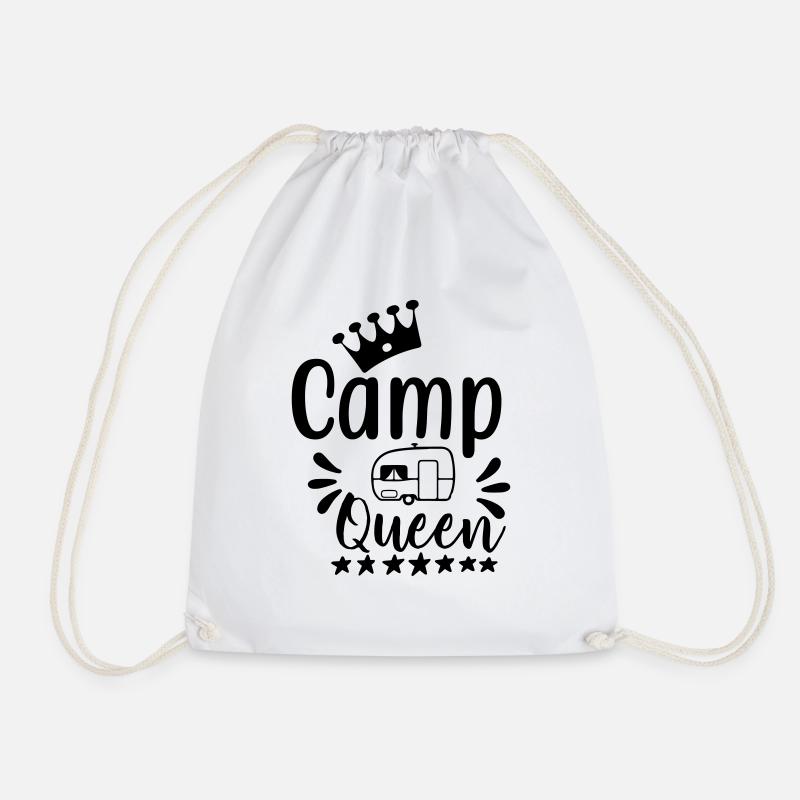 Camp Queen - Turnbeutel - Weiß