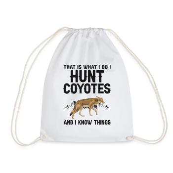 Conception de coyote pour les réacteurs de coyote - Sac de sport léger - blanc - Devant