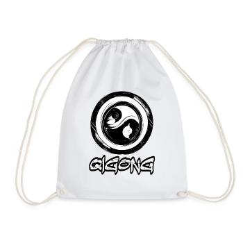 Qigong Méditation Tai Arts Martiaux Taoïsme 1 - Sac de sport léger - blanc - Devant