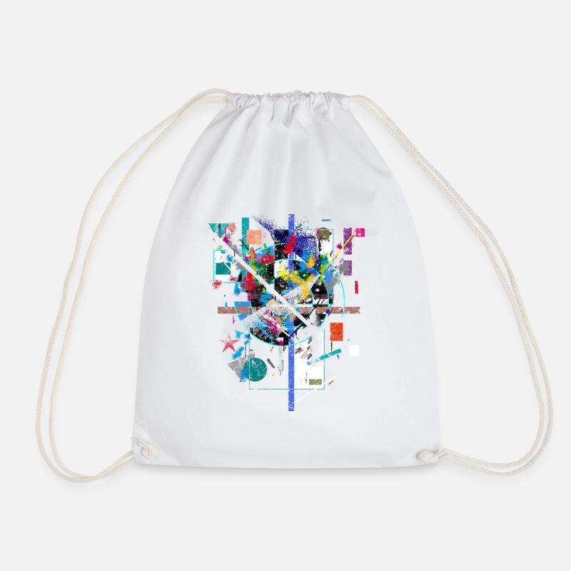 Abstrait - Sac de sport léger - blanc