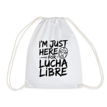 Look de lutte mexicaine - Sac de sport léger - blanc - Devant