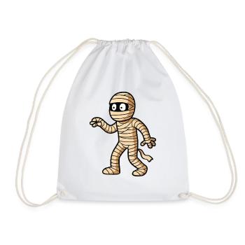 Mummy Comic - Drawstring Bag - white - Front
