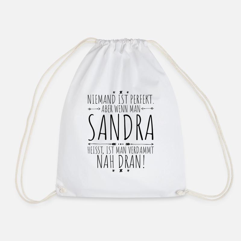 Sandra perfekt - Turnbeutel - Weiß
