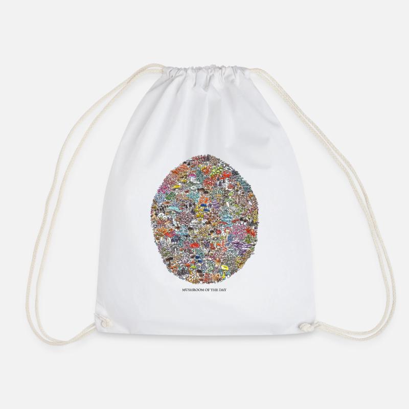 Champignon du jour - Sac de sport léger - blanc