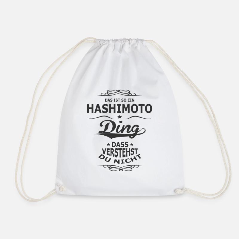 Hashimoto - Turnbeutel - Weiß