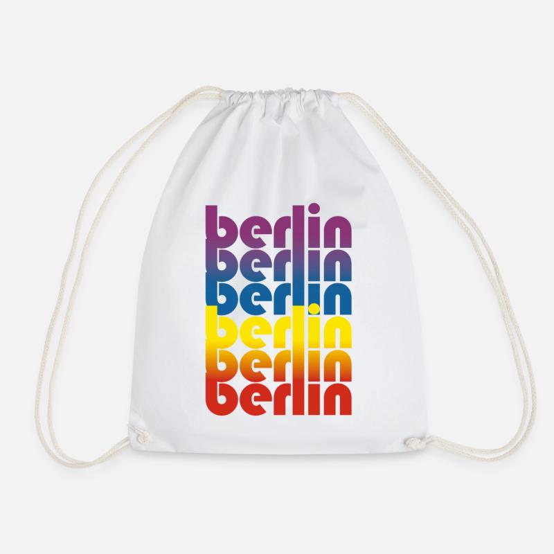 Berlin Berlin - Turnbeutel - Weiß