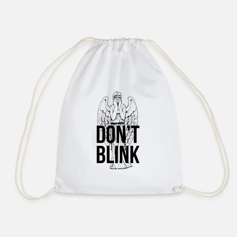 Don't Blink - Turnbeutel - Weiß