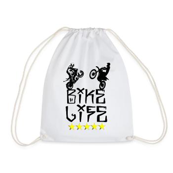 Vie à vélo - Sac de sport léger - blanc - Devant