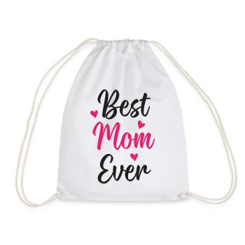Beste Mutter aller Zeiten - Turnbeutel - Weiß - Vorne