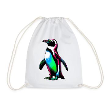 Pingouin - Sac de sport léger - blanc - Devant