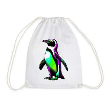 Pingouin - Sac de sport léger - blanc - Devant