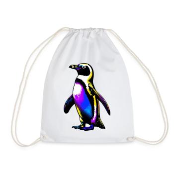 Pingouin - Sac de sport léger - blanc - Devant